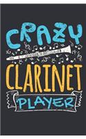 Crazy Clarinet Player: Band Student Planner 2019-2020, Weekly Academic Planner (Aug 2019 - Dec 2020), Pocket size to fit in backpack