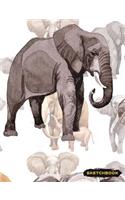 Sketchbook: (Cool Elephant Designs)