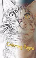 Cats: Beautiful Coloring Pages with Cats, Drawings, for Adults and for Girls