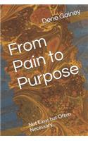 From Pain to Purpose