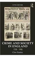 Crime and Society in England, 1750-1900