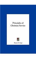 Principles of Christian Service