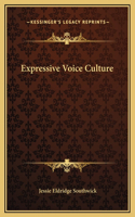 Expressive Voice Culture