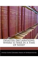 Disaster Declarations