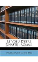 Voeu D'être Chaste