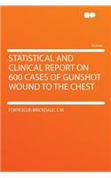Statistical and Clinical Report on 600 Cases of Gunshot Wound to the Chest