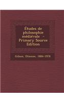 Etudes de Philosophie Medievale