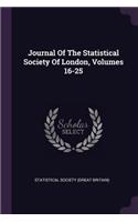 Journal of the Statistical Society of London, Volumes 16-25