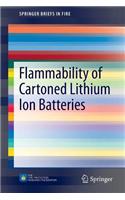 Flammability of Cartoned Lithium Ion Batteries