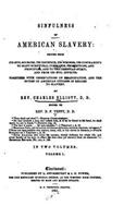 Sinfulness of American Slavery