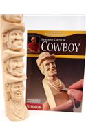 Cowboy Study Stick Kit (Learn to Carve Faces with Harold Enlow)