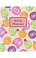 Daily Planner: Donuts Design Daily Planner, Planners and Organizers to write in