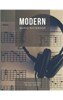 Modern Music Notebook