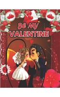 Be My Valentine: A Fun Valentine's Day Coloring Book of Hearts (VOL-1)