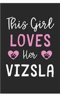 This Girl Loves Her Vizsla