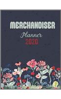 MERCHANDISER Planner 2020: Daily Weekly Planner with Monthly quick-view/over view with 2020 calendar