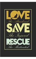 Love Save Rescue Dog Cat Animals Support