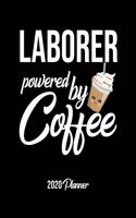 Laborer Powered By Coffee 2020 Planner