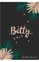 Betty Gratitude Journal