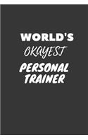 Personal Trainer Notebook: Lined Journal, 120 Pages, 6 x 9, Funny Dream Job, Starting New Career Gag Gift Journal Matte Finish