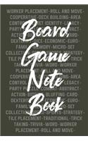 Board Game Notebook