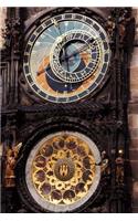 Detail of the Astronomical Clock in Prague, Czech Republic Journal: Take Notes, Write Down Memories in this 150 Page Lined Journal