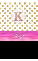 Kayli: Personalized Lined Journal Diary Notebook 150 Pages, 6 X 9 (15.24 X 22.86 CM), Durable Soft Cover