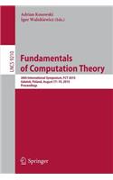 Fundamentals of Computation Theory