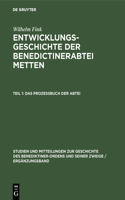 Das Profeßbuch Der Abtei