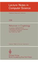 Advances in Cryptology