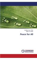 Peace for All