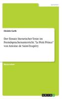 Einsatz literarischer Texte im Fremdsprachenunterricht. 