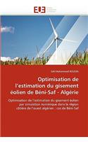 Optimisation de L Estimation Du Gisement �olien de B�ni-Saf - Alg�rie: (Omn.Univ.Europ.)