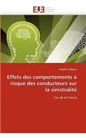 Effets des comportements à risque des conducteurs sur la sinistralité