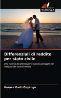 Differenziali di reddito per stato civile