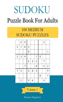 Sudoku Puzzle Book For Adults