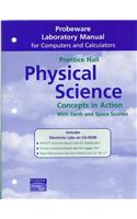 High School Physical Probeware Lab Manual with CD 2004c