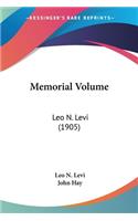 Memorial Volume