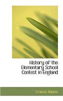 History of the Elementary School Contest in England