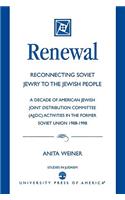 Renewal: Reconnecting Soviet Jewry to the Soviet People