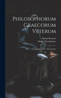 Philosophorum Graecorum Veterum