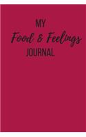 My Food and Feelings Journal