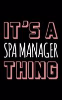 It's a Spa Manager Thing