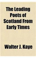 The Leading Poets of Scotland from Early Times