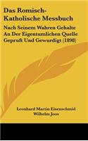 Das Romisch-Katholische Messbuch