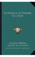 France Litteraire V1 (1769)