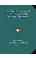 Students' Handbook of the Facts of English Literature