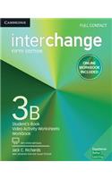 Interchange Level 3b Full Contact with Online Self-Study and Online Workbook