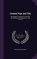 Cement Pipe and Tile