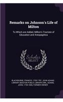 Remarks on Johnson's Life of Milton